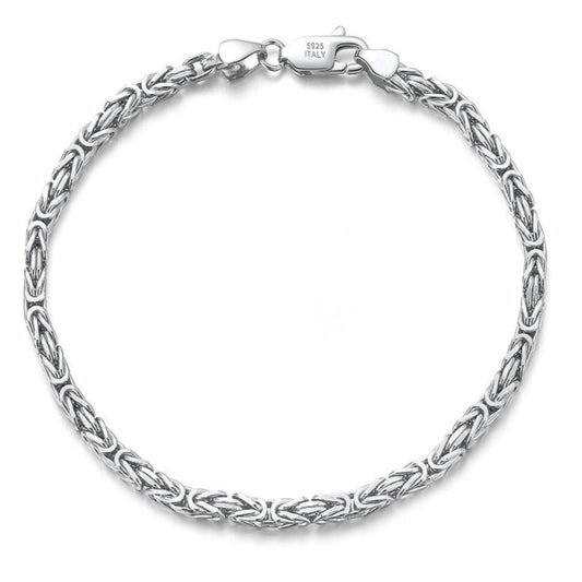 18K gold vermeil byzantine chain bracelet handmade by SOIL Jewelry