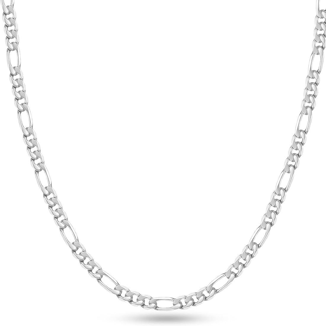 18K gold vermeil figaro chain necklace handmade by SOIL Jewelry