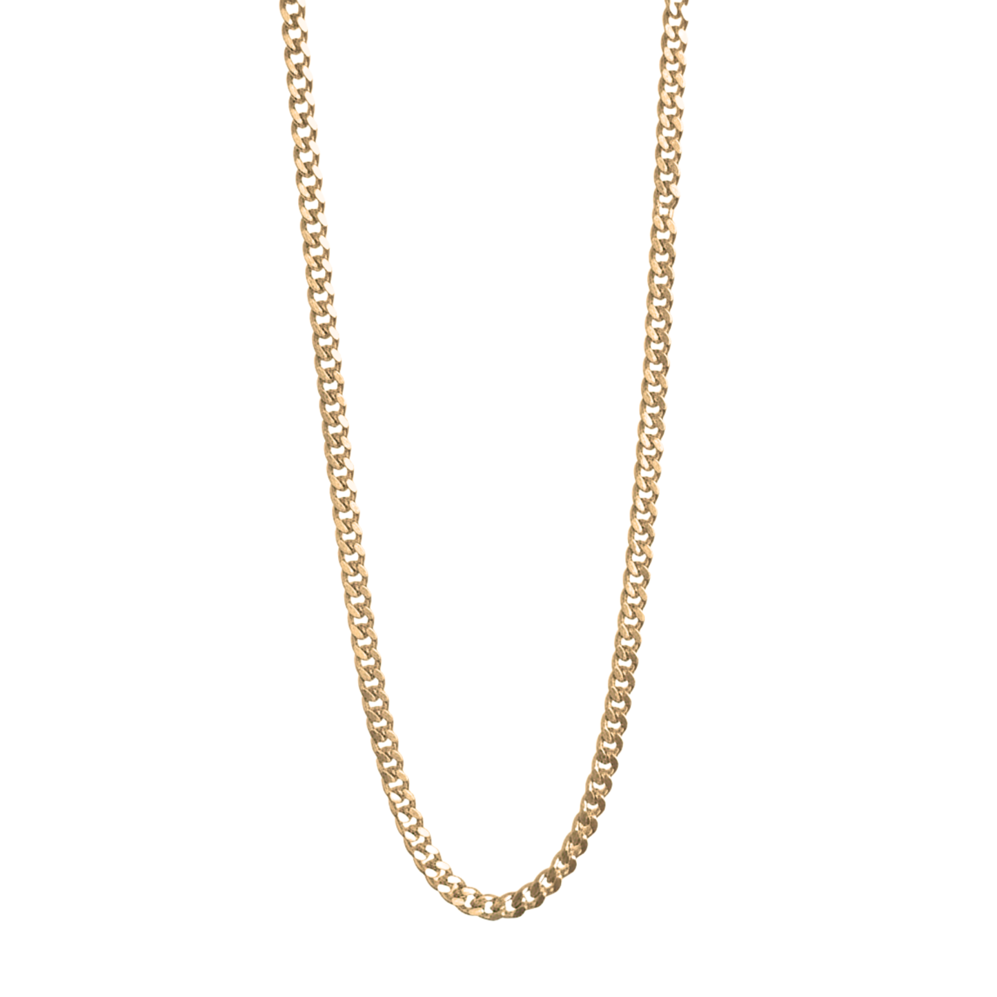18K Yellow Gold Gold Vermeil Curb Chain Necklace from SOIL Jewelry