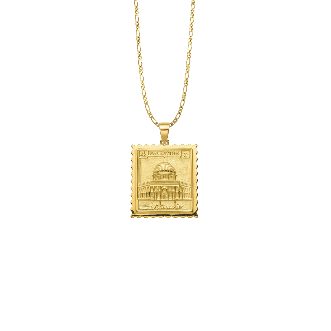 Postage Stamp Pendant