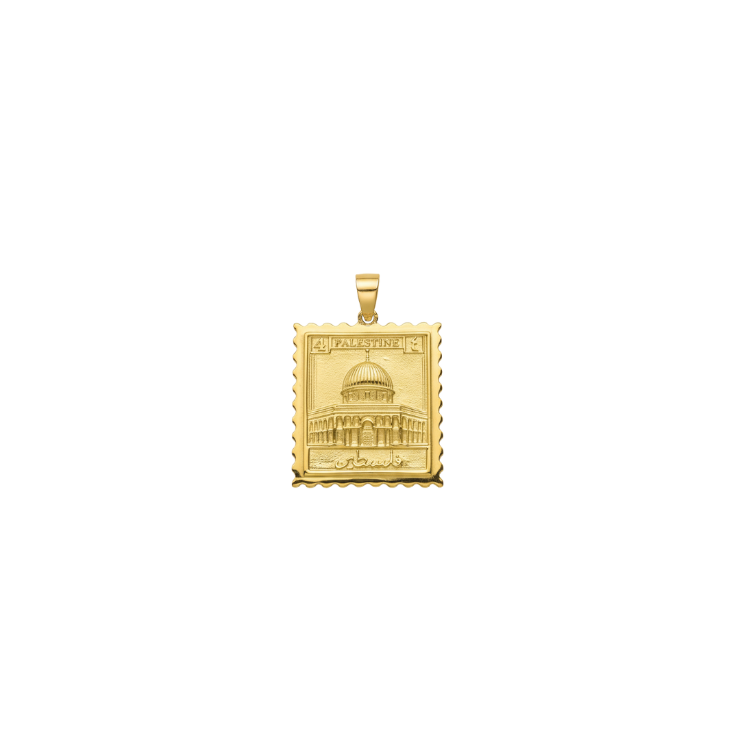 Postage Stamp Pendant
