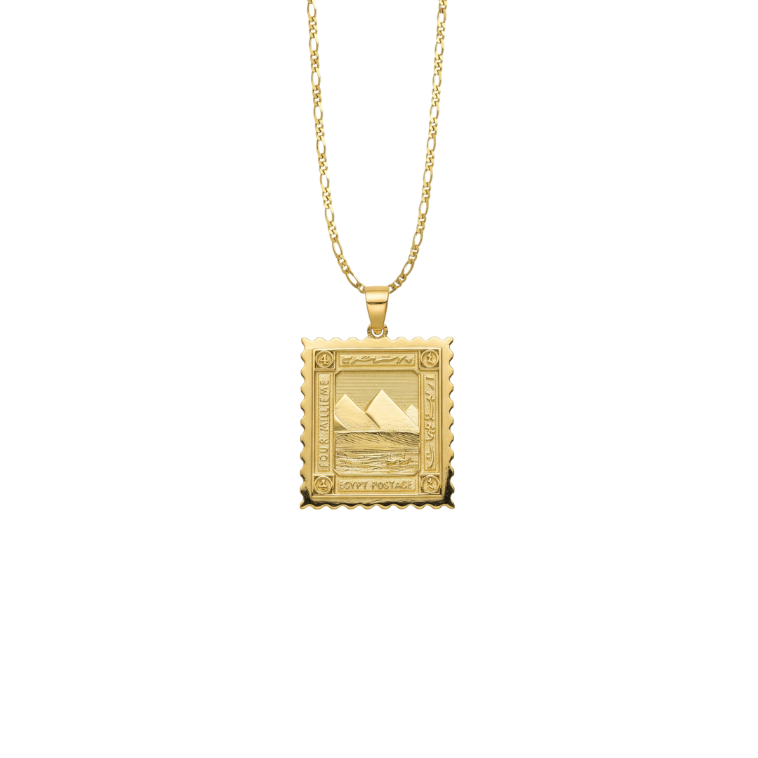 Postage Stamp Pendant