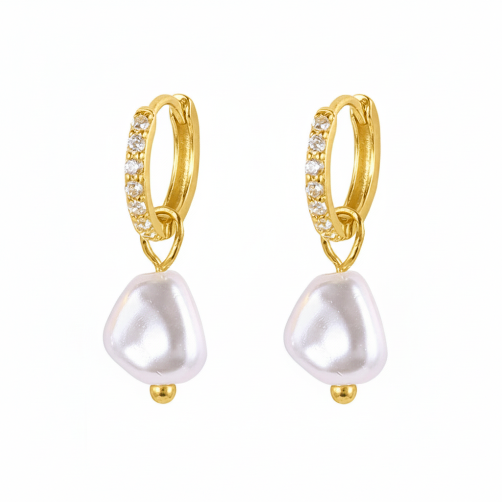 Freshwater Pearl Drop Earrings