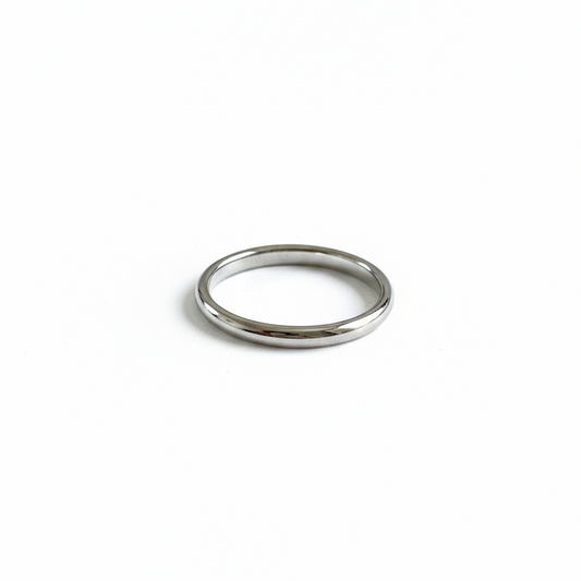 Solid Gold Wedding Band handcrafted by SOIL Jewelry